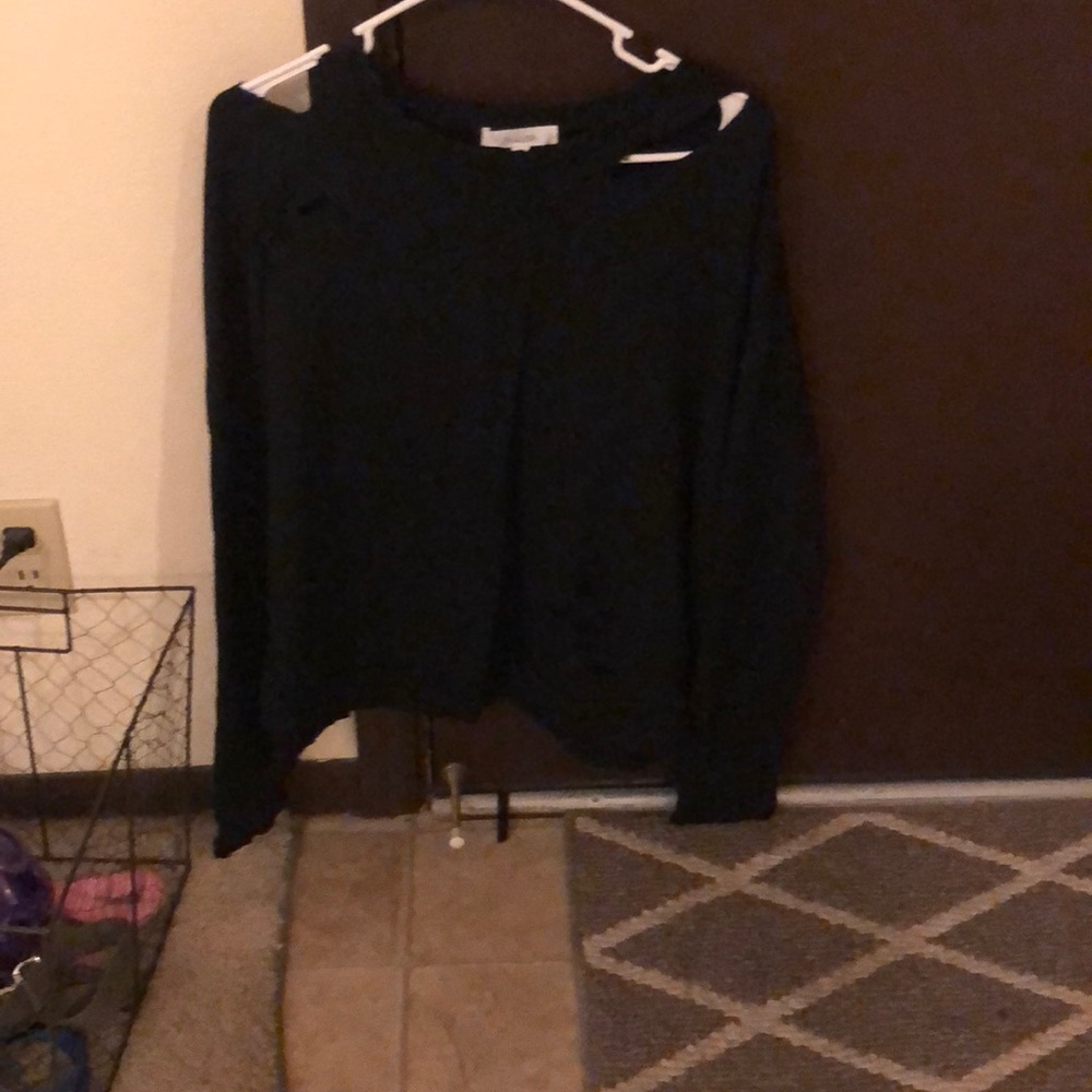 Distressed pullover